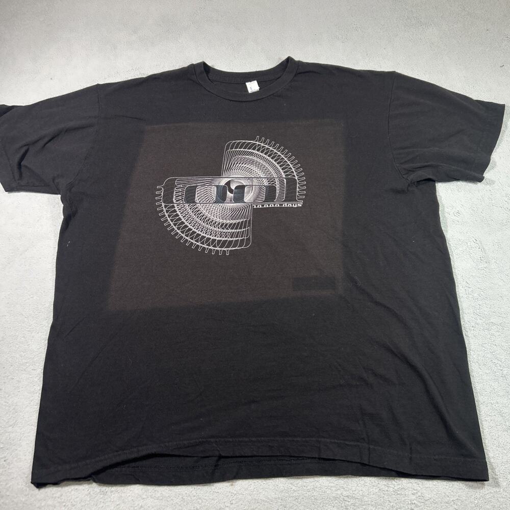 Vintage Y2k Tool 10,000 Days Shirt Large Band Tour AOP 10K Eye Ball Tultex 2006